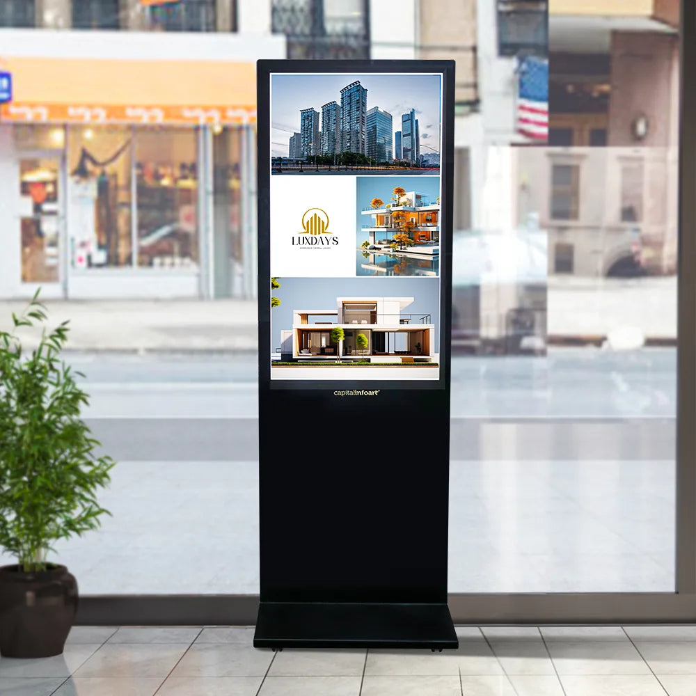 T-Type Android Signage – Floor Mount